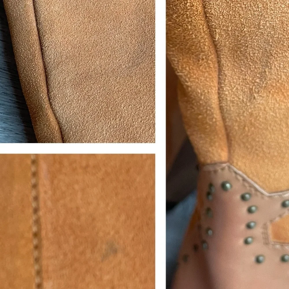 Spell Cognac Fringe Over-The-Knee Suede Boots